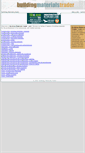 Mobile Screenshot of buildingmaterialstrader.com